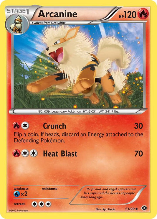 Arcanine (13) [Next Destinies] 13/99