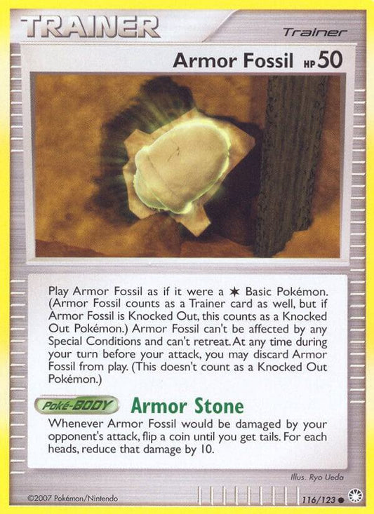Armor Fossil [Mysterious Treasures] 116/123