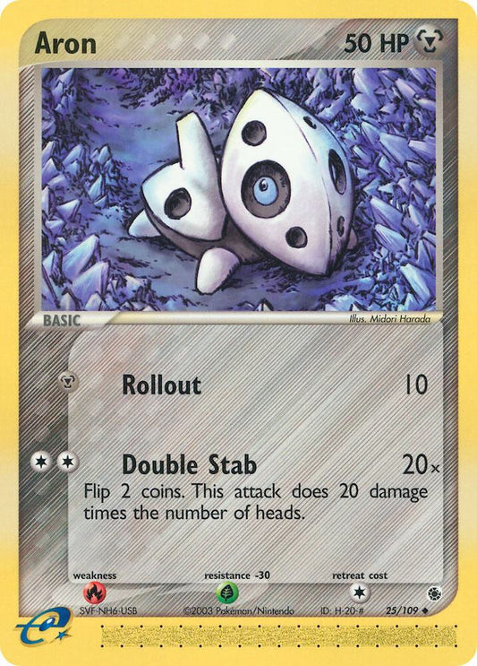 Aron - 25/109 [EX Ruby and Sapphire] 25/109