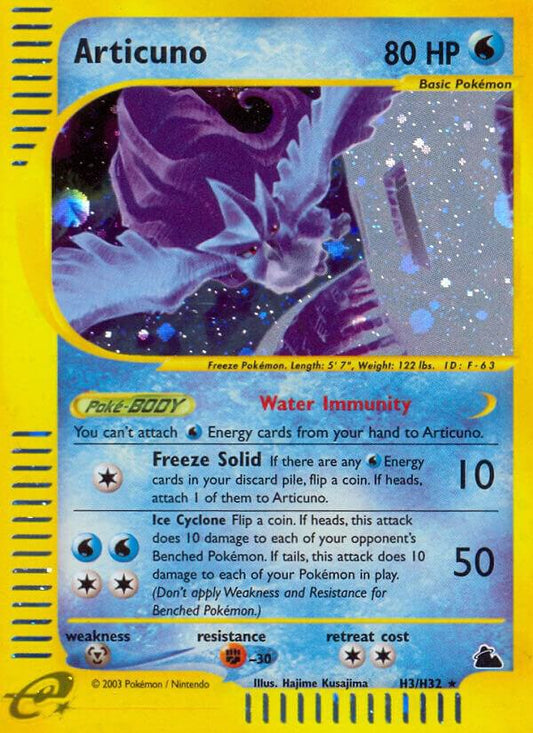 Articuno (H3) [Skyridge] H03/H32