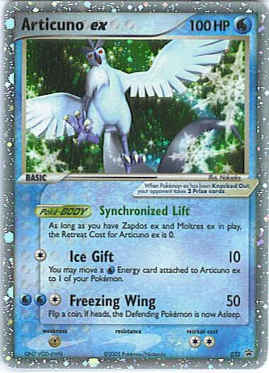 Articuno ex - 032 (EX Collector's Window Tins) [Nintendo Promos] 032