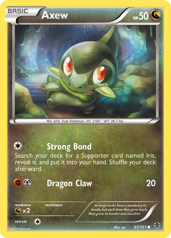 Axew [Plasma Blast] 67/101