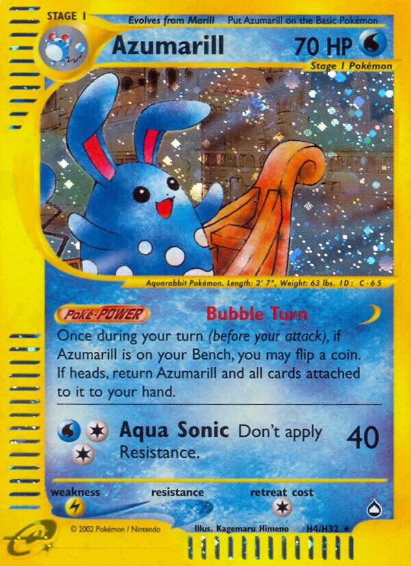 Azumarill (H4) [Aquapolis] H04/H32