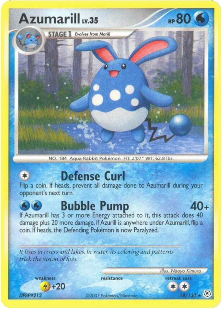 Azumarill [Diamond and Pearl] 18/130