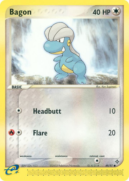 Bagon - 49/97 [EX Dragon] 49/97