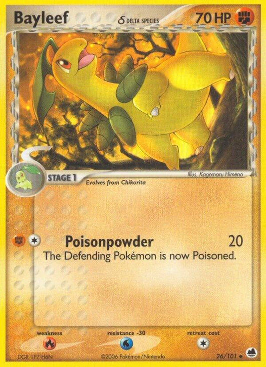 Bayleef (Delta Species) [EX Dragon Frontiers] 26/101