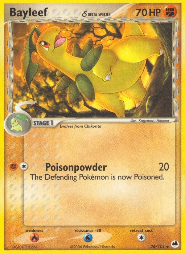 Bayleef (Delta Species) [Dragon Frontiers] 26/101