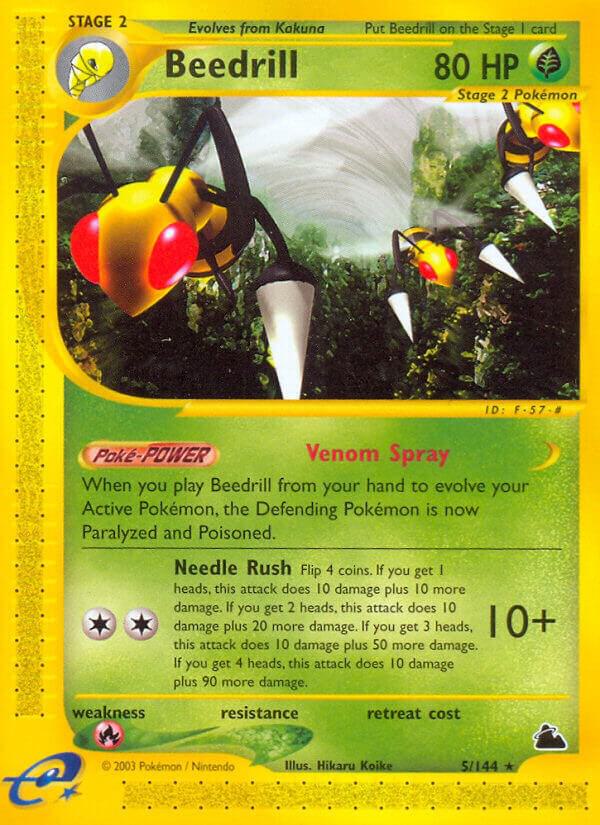 Beedrill (5) [Skyridge] 005/144