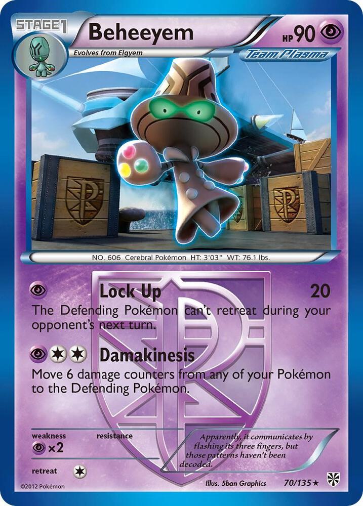 Beheeyem (Team Plasma) [Plasma Storm] 70/135