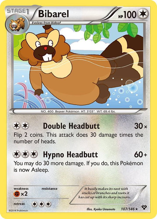 Bibarel [XY Base Set] 107/146