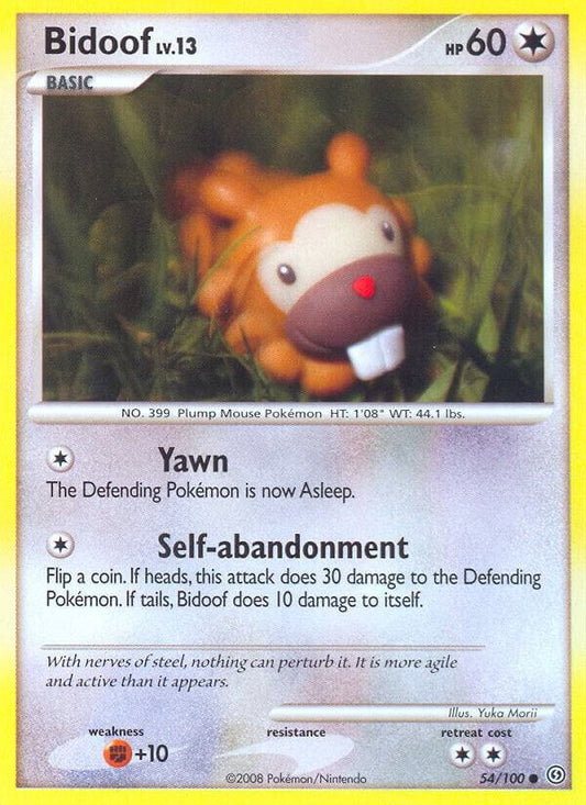 Bidoof [Stormfront] 54/100