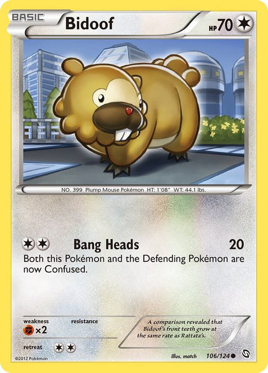 Bidoof [Dragons Exalted] 106/124