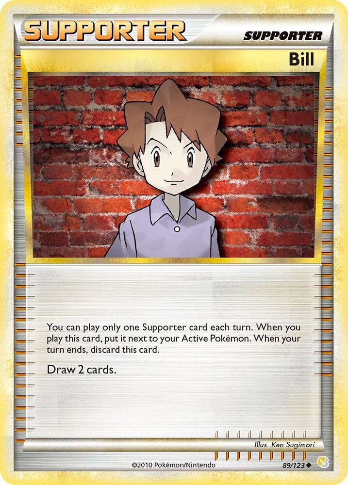 Bill [HeartGold SoulSilver] 89/123