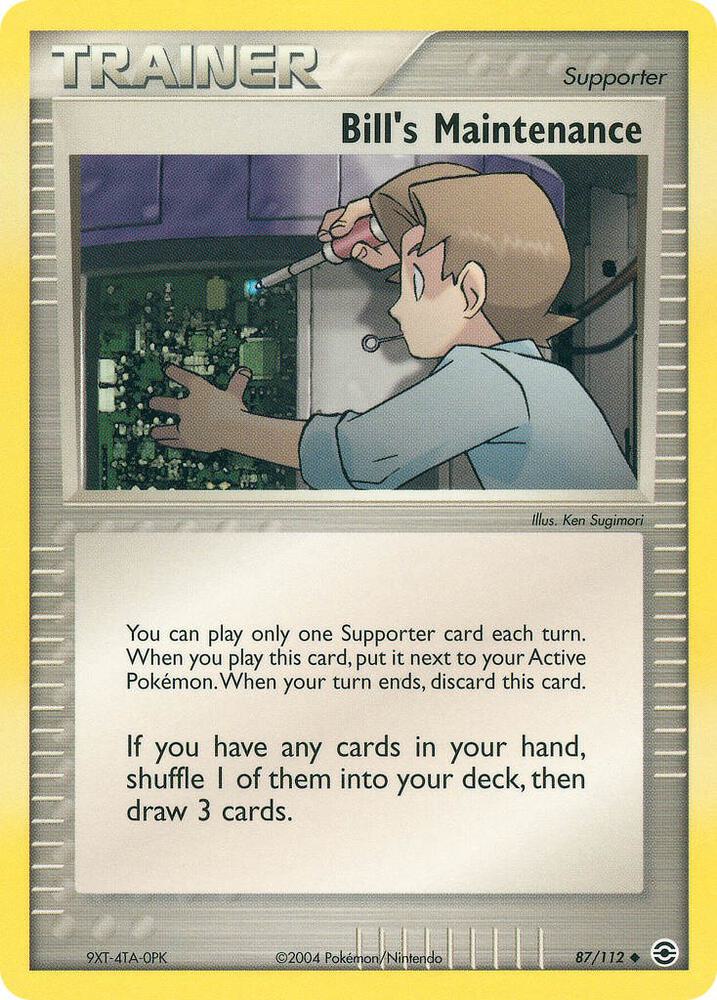 Bill's Maintenance [FireRed & LeafGreen] 87/112