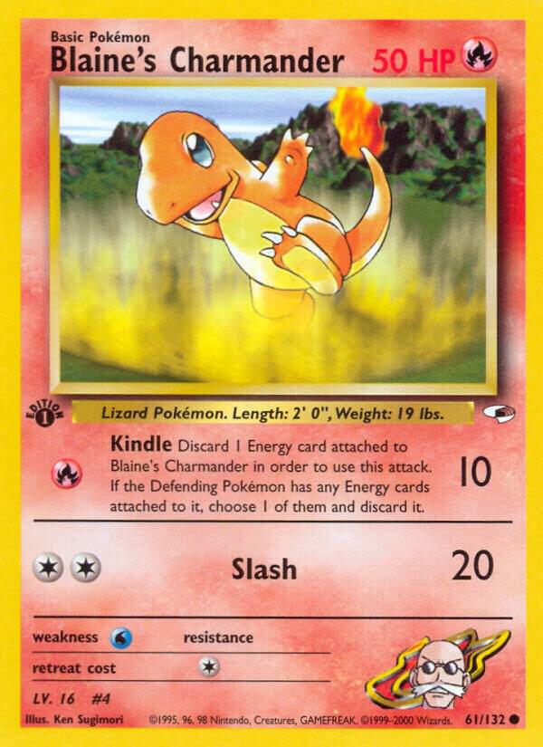 Blaine's Charmander [Gym Heroes] 061/132