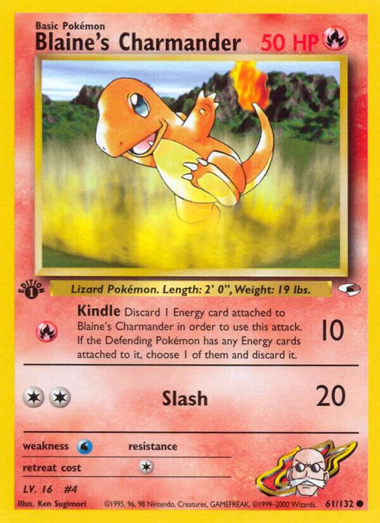 Blaine's Charmander [Gym Heroes] 061/132