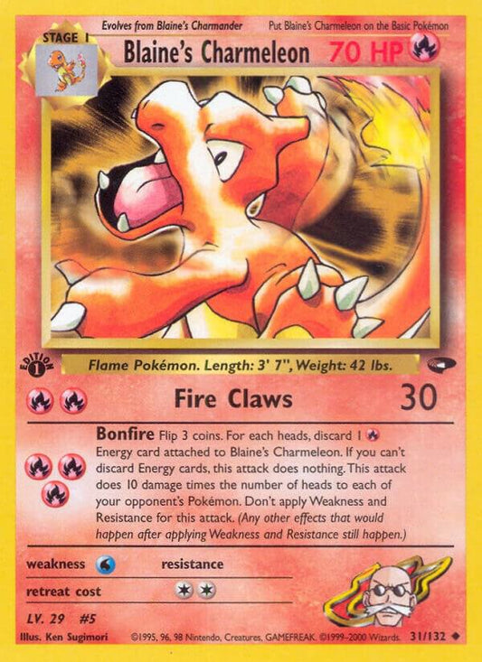 Blaine's Charmeleon [Gym Challenge] 031/132