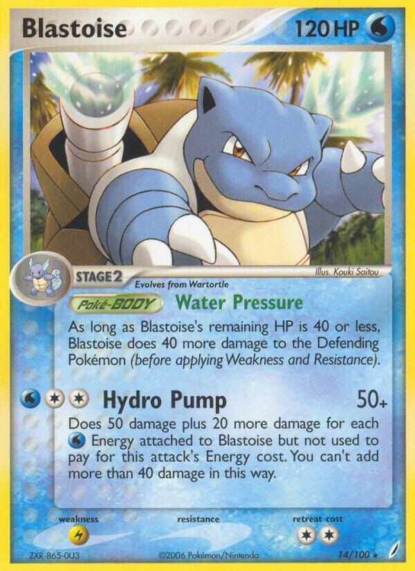 Blastoise [Crystal Guardians] 14/100