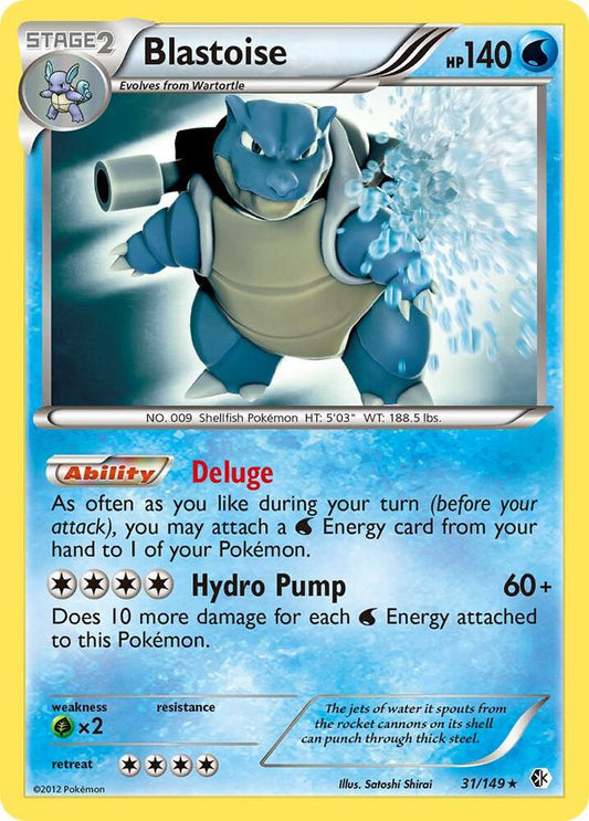 Blastoise [Boundaries Crossed] 31/149