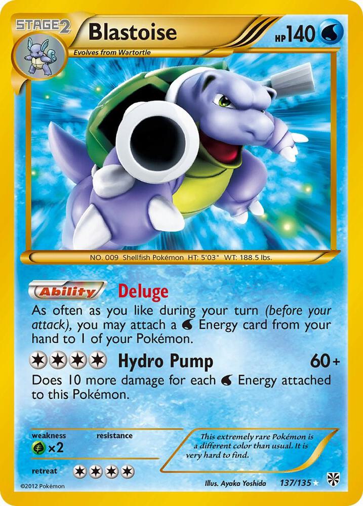 Blastoise [Plasma Storm] 137/135