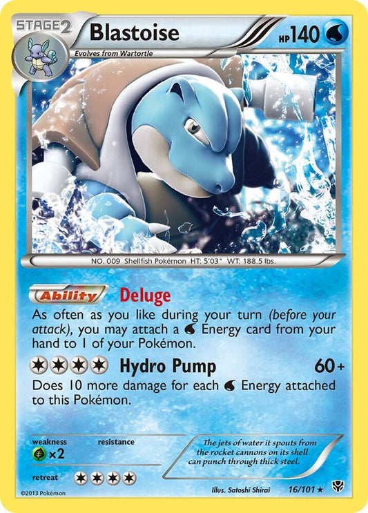 Blastoise [Plasma Blast] 16/101