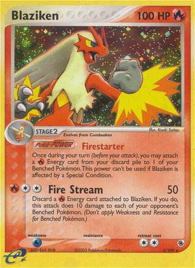 Blaziken - 3/109 [EX Ruby and Sapphire] 3/109