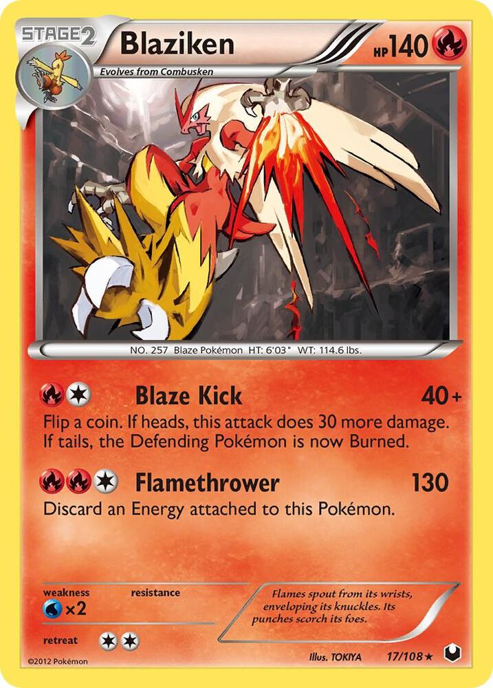 Blaziken [Dark Explorers] 17/108