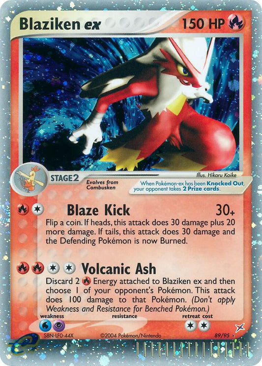 Blaziken ex [Team Magma vs Team Aqua] 89/95