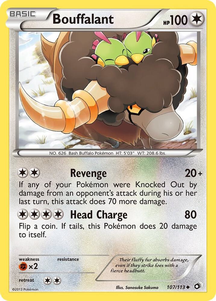 Bouffalant [Legendary Treasures] 107/113
