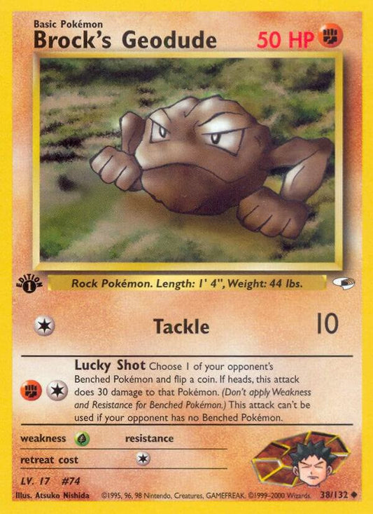Brock's Geodude (38) [Gym Heroes] 038/132