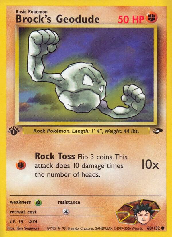 Brock's Geodude [Gym Challenge] 068/132