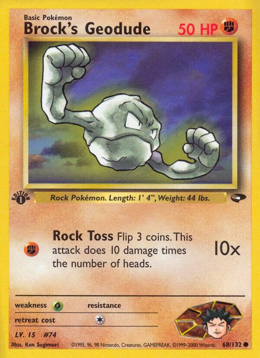 Brock's Geodude [Gym Challenge] 068/132