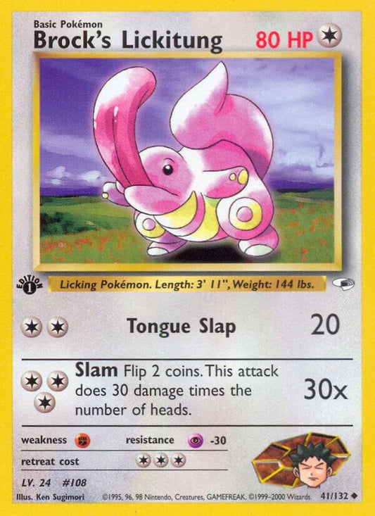 Brock's Lickitung [Gym Heroes] 041/132
