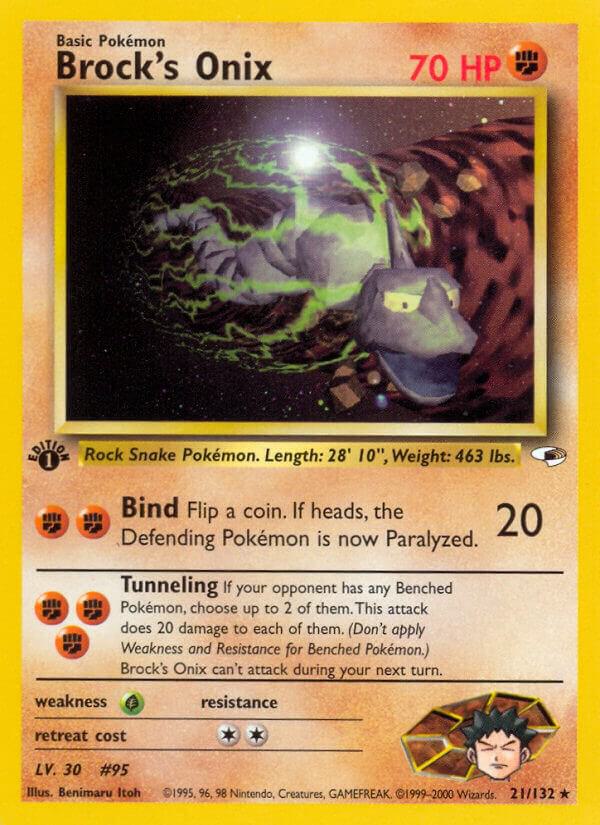 Brock's Onix (21) [Gym Heroes] 021/132