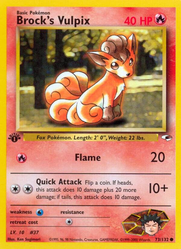 Brock's Vulpix [Gym Heroes] 073/132