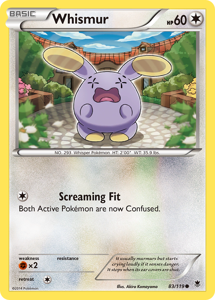 Whismur - 83/119 Phantom Forces