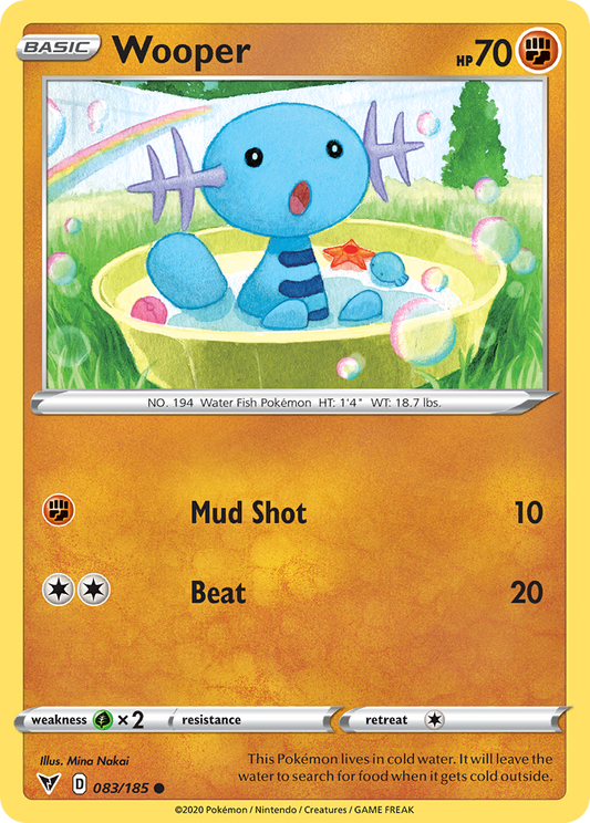 Wooper - 83/185 Vivid Voltage