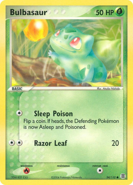 Bulbasaur - 054/112 [FireRed & LeafGreen] 54/112