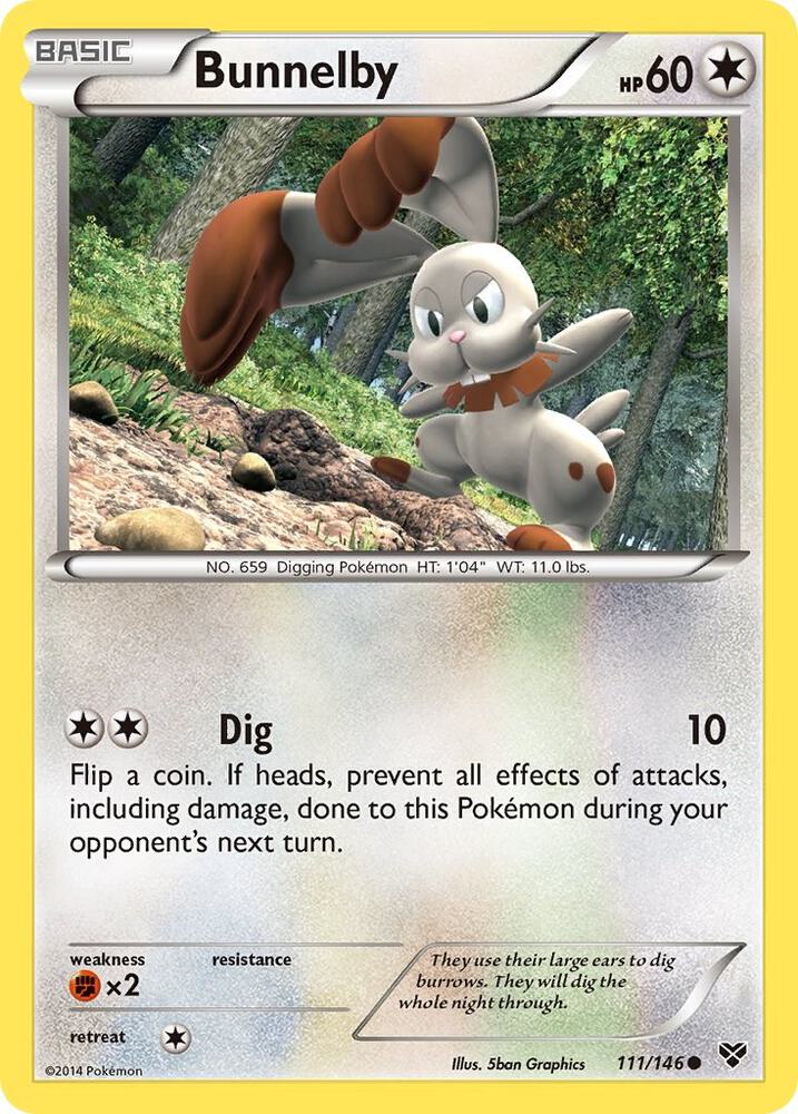Bunnelby [XY Base Set] 111/146