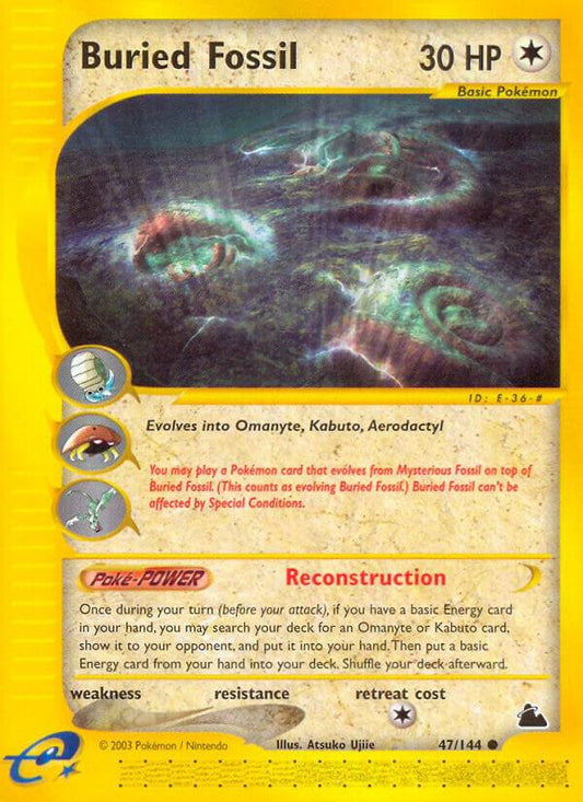 Buried Fossil [Skyridge] 047/144