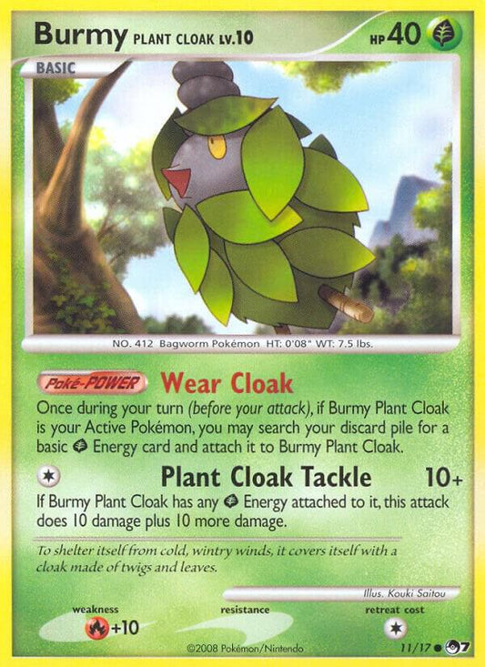 Burmy Plant Cloak [POP Series 7] 011/017
