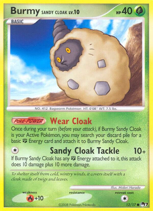 Burmy Sandy Cloak [POP Series 7] 012/017
