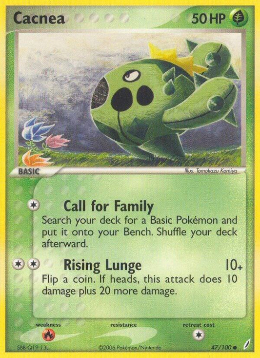 Cacnea [EX Crystal Guardians] 47/100