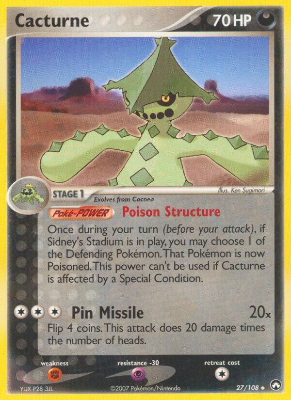 Cacturne [Power Keepers] 27/108