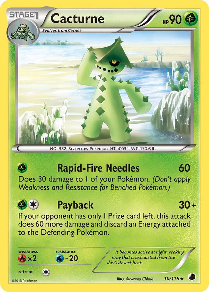 Cacturne [Plasma Freeze] 10/116