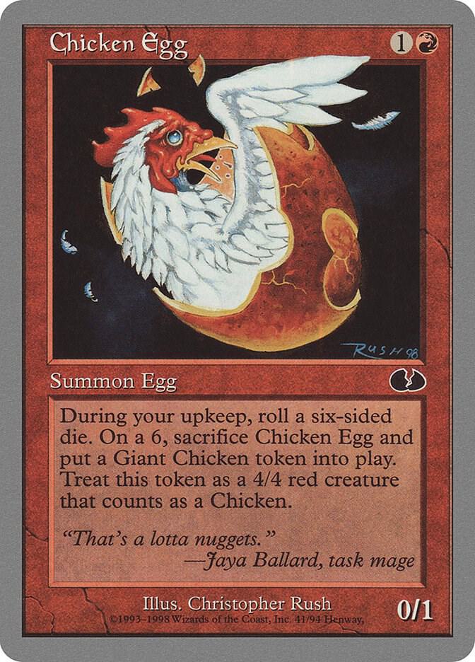 Chicken Egg [Unglued] 41