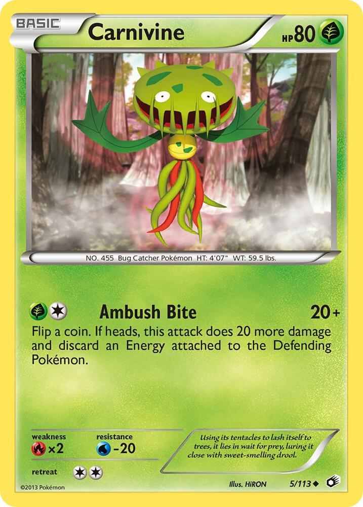 Carnivine [Legendary Treasures] 5/113