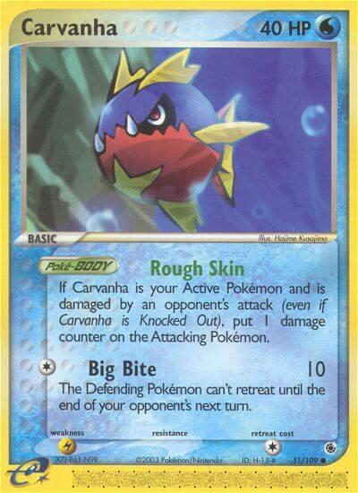 Carvanha [Ruby and Sapphire] 51/109