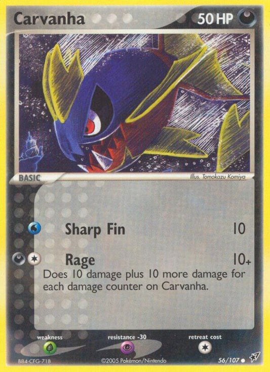 Carvanha [EX Deoxys] 56/107