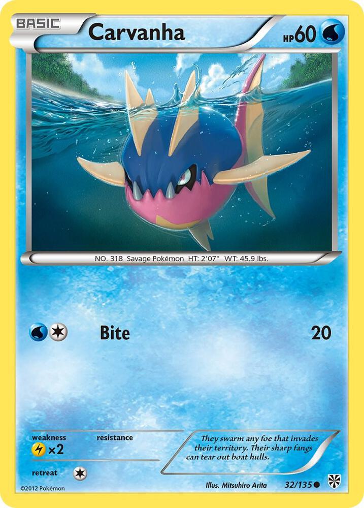 Carvanha [Plasma Storm] 32/135